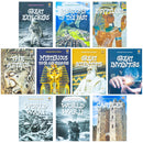 Children’s Introduction to History 10 Book Set – Egyptians, Castles, Explorers, World Wars & More Hardback Collection