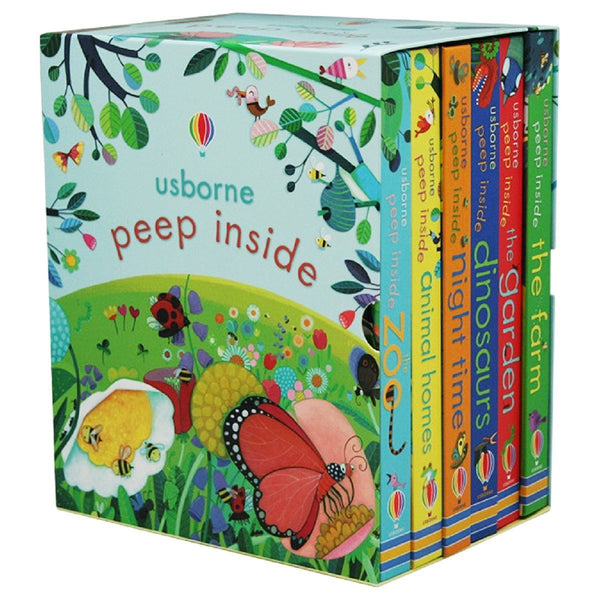 Usborne Peep Inside 6冊セット Peep Inside 6 Books Collection Box Set by Usborne | Lift-the-Flap Boar