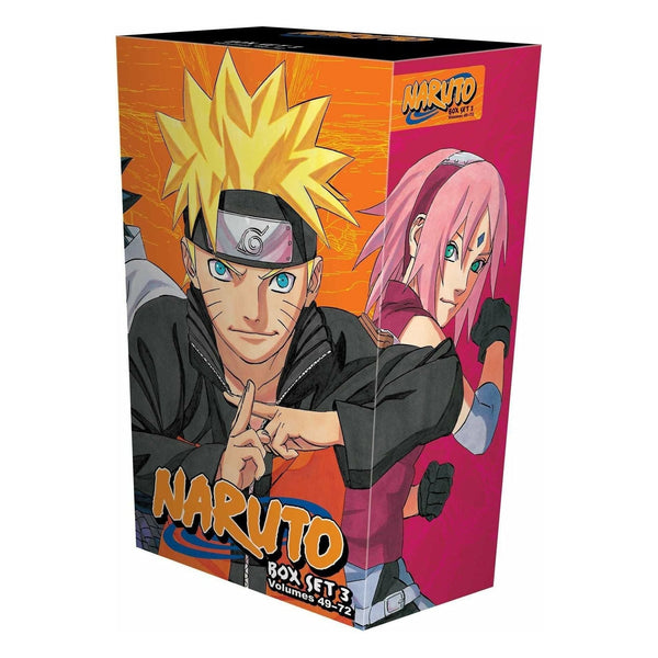Naruto Box Set 3 - 49-72 Complete Childrens Gift Set Collection Masash Naruto Box Set 3 - 49-72 Complete Childrens Gift Set Collection Masash