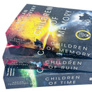 Children of Time Series 3 Books Collection Set (Children of Time, Children of Ruin & Children of Memory)
