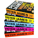 Roy Grace Series Books 6-10 Collection Set by Peter James (Set 2) (Dead Like You, Dead Man's Grip, Not Dead Yet, Dead Man's Time & Want You Dead)
