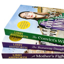 The Lancashire Girls Collection 3 Books Set By Libby Ashworth (The Convict's Wife, A Mother's Fight, The Runaway Daughter)