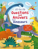 Lift-the-Flap Questions & Answers About Dinosaurs by Usborne – Interactive Dinosaur Book for Kids