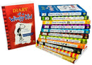 12 X Diary of a Wimpy Kid by Jeff Kinney - 12 Books Collection Set