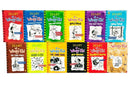 12 X Diary of a Wimpy Kid by Jeff Kinney - 12 Books Collection Set