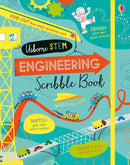 Usborne STEM Scribble Books Collection – 4 Book Set | Science, Technology, Engineering & Maths Activity Books for Kids