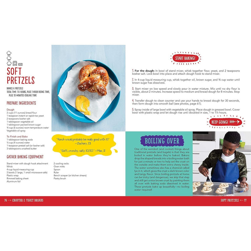 The Complete Baking Book for Young Chefs: 100+ Sweet and Savory Recipes that You'll Love to Bake, Share and Eat! by America's Test Kitchen