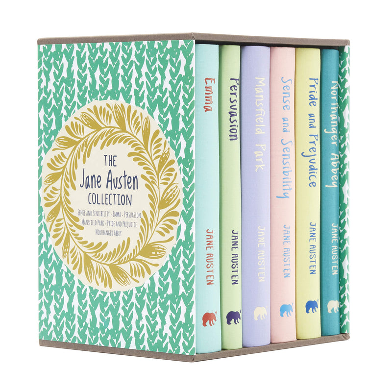 The Jane Austen Collection 6 Books Box Set Sense And Sensibility Emma Persuasion Mansfield Pride A..