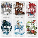 Brutal Birthright Series 6 Books Collection Set by Sophie Lark (Brutal Prince, Stolen Heir, Savage Lover, Bloody Heart, Broken Vow & Heavy Crown)