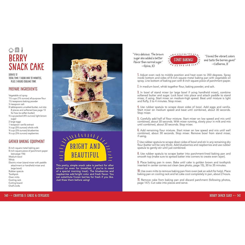 The Complete Baking Book for Young Chefs: 100+ Sweet and Savory Recipes that You'll Love to Bake, Share and Eat! by America's Test Kitchen