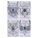 House of Devils Series by Kayla Edwards 4 Books Collection Set (City of Gods and Monsters, City of Souls and Sinners, City of Lies and Legends and City of Smoke and Brimstone)