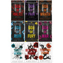 Rina Kent Legacy of Gods & Vipers Series – 9 Books Collection Set | God of Malice, God of Pain, God of Wrath, God of Ruin, God of Fury, God of War & Venom Trilogy | Dark Romance
