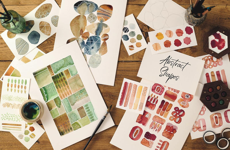 Creative Abstract Watercolor: The beginner's guide to expressive and imaginative painting