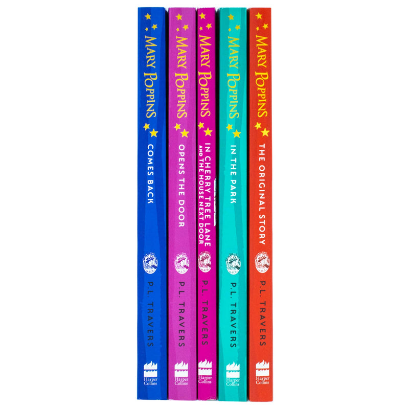 Mary Poppins The Complete Collection 5 Books Set by P. L. Travers