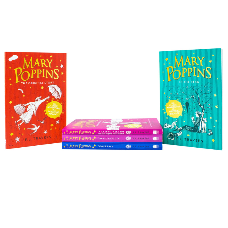 Mary Poppins The Complete Collection 5 Books Set by P. L. Travers