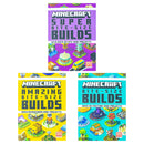 Bite Size Builds Slipcase 3 Books Collection Set – Illustrated Minecraft Build Guide Collection