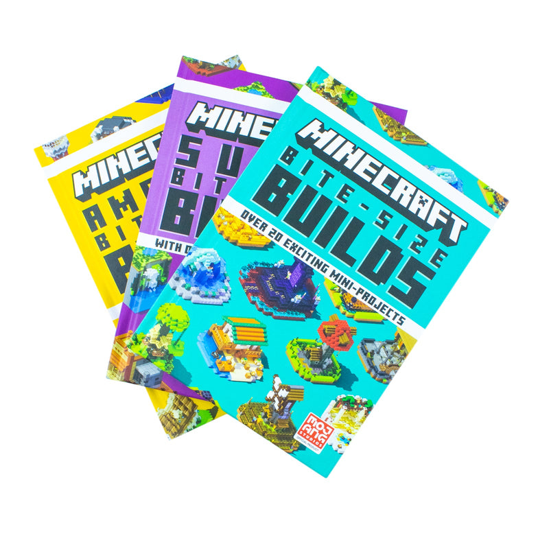Bite Size Builds Slipcase x 3: The official collection of illustrated mini-projects with over 60 fun builds: great for gamers of all ages and abilities.