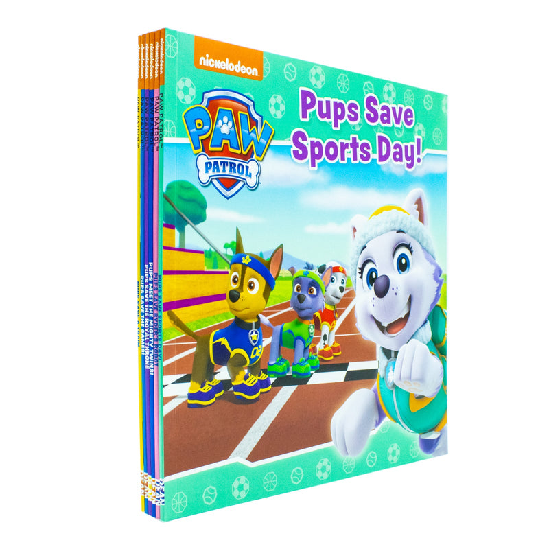 Nickelodeon PAW Patrol Pups Collection 5 Books Set