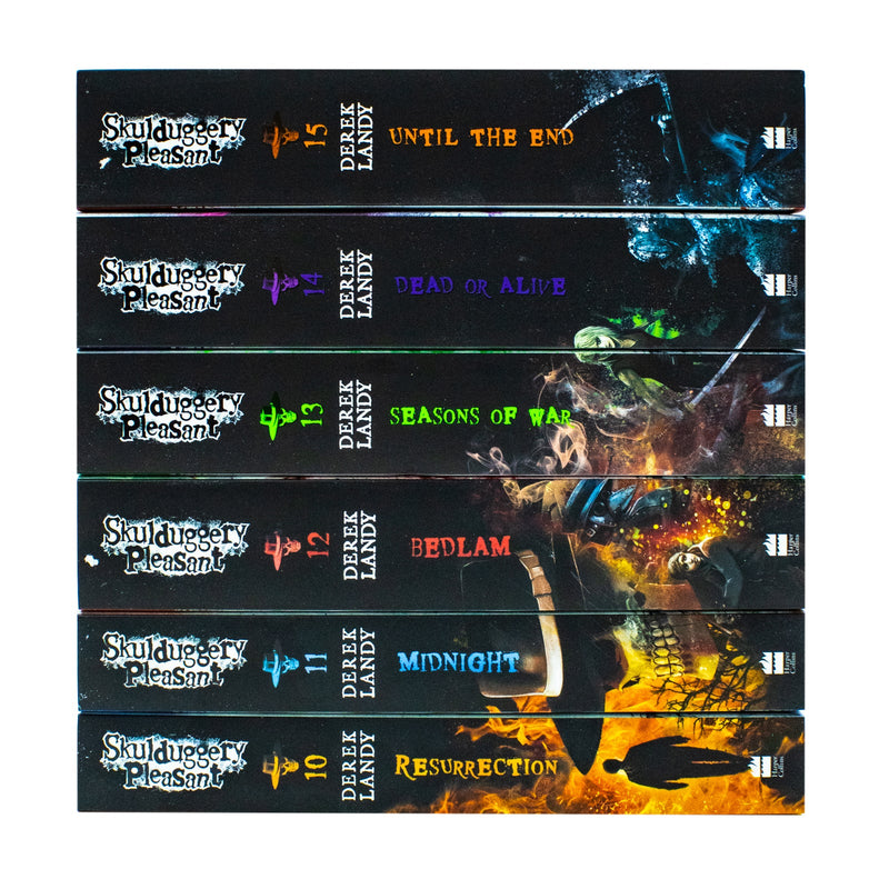 Skulduggery Pleasant Series 6 Books Collection Set by Derek Landy (Book 10 - 15)