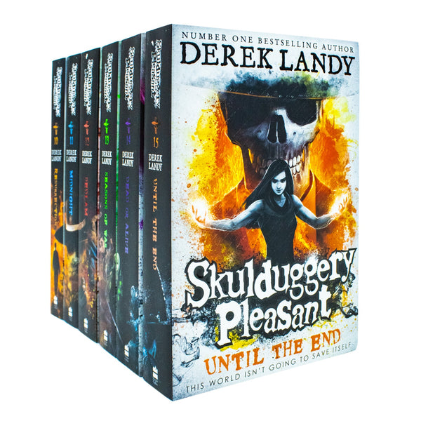 Skulduggery Pleasant Series 6 Books Collection Set by Derek Landy (Book 10 - 15)