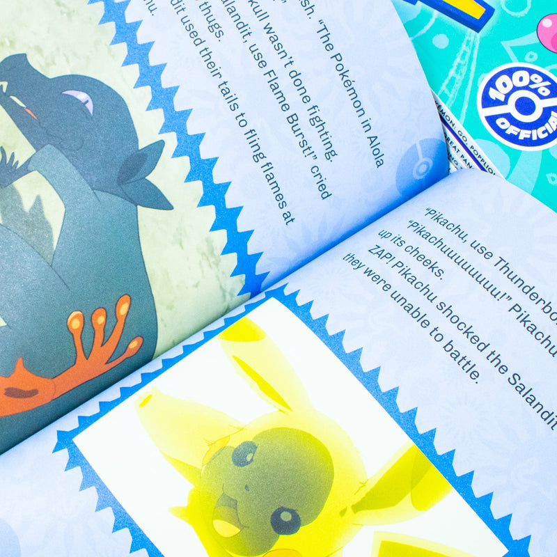 Pokemon Young Readers: The Alola Collection 6 Books Set (Level 2 Passport to Reading)