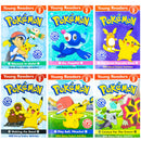 Pokemon Young Readers: The Alola Collection 6 Books Set (Level 2 Passport to Reading)