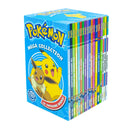 The Official Pokemon Mega Collection 18 Books Set - Ash Big Challenge, Pokemon Peril, Orange League, Scyther vs Charizard, Race to Danger & More