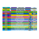 Pokemon Mega Collection 18 Books Box Set (Word Games, Code Breakers, Brain Teasers, Ash The Champion, A New Companion, A New Beginning, Pokemon Peril, The Orange League, Show Time! & 9 more...)