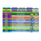 Pokemon Mega Collection 18 Books Box Set (Word Games, Code Breakers, Brain Teasers, Ash The Champion, A New Companion, A New Beginning, Pokemon Peril, The Orange League, Show Time! & 9 more...)