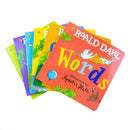 Roald Dahl Early Learning Pre-School 6 Baby Board Books Collection Set(Shapes, Words, Colours, Opposites, ABC & 123)
