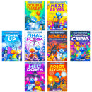 Mega Robo Bros Series Volumes 1–8 Books Collection Set by Neil Cameron – Meltdown, Power Up & Action-Packed Robot Adventure Collection for Kids