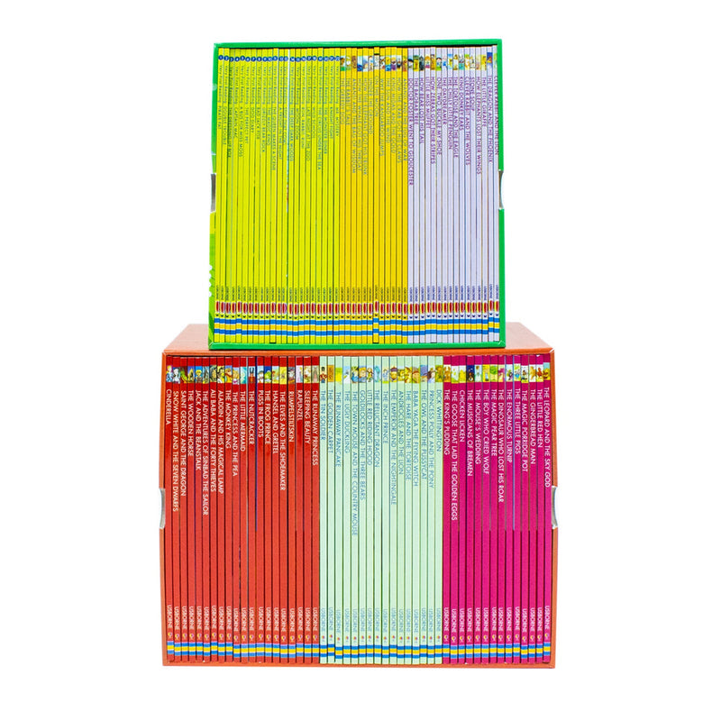 Usborne Very First Reading Library 100 Books Collection Set School Reading Pack Age 3 & 4+