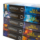 The Heroes of Olympus The Complete 5 Books Collection Set By Rick Riordan
