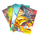 Wings of Fire Graphix 4 Books Box Set (The Dragonet Prophecy, The Lost Heir, The Hidden Kingdom and The Dark Secret)