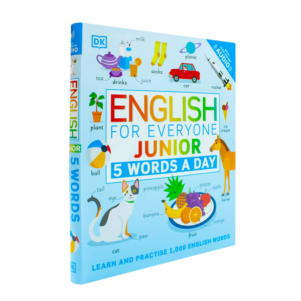 English for Everyone Junior 5 Words a Day: Learn and Practise 1,000 English Words