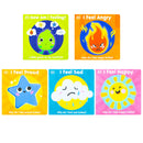 DK My Little Box of Emotions 5 Books Collection Box Set(I Feel Angry, I Feel Proud, I Feel Sad, I Feel Happy & How Am I Feeling?)