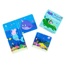 Peppa's Magical Creatures Little Library 4 Story Books Collection Box Set mermaids, unicorns, narwhals, dragons