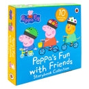 Peppa Pig: Peppa's Fun With Friends 10 Books Collection Set