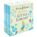 Peter Rabbit My First Little Library Board Books Box Set (Words, Shapes, Numbers & Colours)