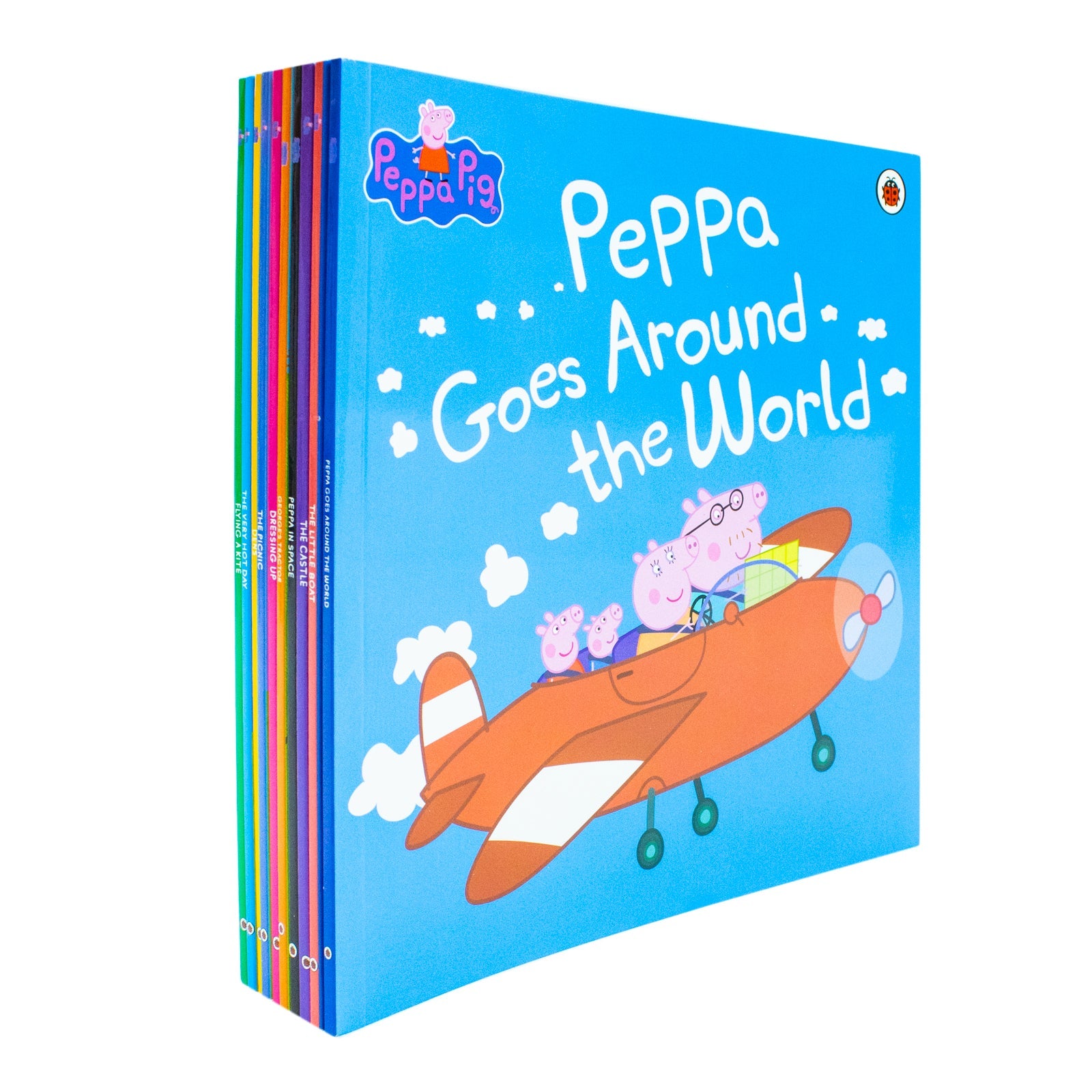 Muursticker set Peppa Pig met George Muursticker set Peppa Pig met George