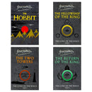 J R R Tolkien The Hobbit The Lord Of The Rings 4 Books Collection Set Classic