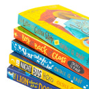 Onjali Q. Raúf 5 Books Collection Set | The Boy at the Back of the Class, The Night Bus Hero, The Star Outside My Window, The Lion Above the Door & The Letter with the Golden Stamp | Children's Fiction
