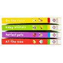 Bright Baby Touch and Feel 4 Books Collection Boxed Set: On the Farm, Baby Animals, at the Zoo and Perfect Pets (Bright Baby Touch and Feel)