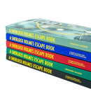 Sherlock Holmes Escape Book 5 Books Collection Set (London Waterworks, British Museum, Analytical Engine, Tower of London, Two Flying Scotsmen)