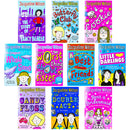 Jacqueline Wilson 10 Books Collection Set Double Act Candyfloss Cookie Little Darlings Best Friends The Butterfly Club and MORE