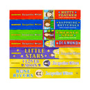 Jacqueline Wilson Hetty Feather Series Collection 7 Books Set (Hetty Feather, Sapphire Battersea, Emerald Star, Diamond, Little Stars, Clover Moon & Rose Rivers)