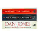 Dan Jones Collection 3 Books Set (The Templars, Crusaders & Powers and Thrones)