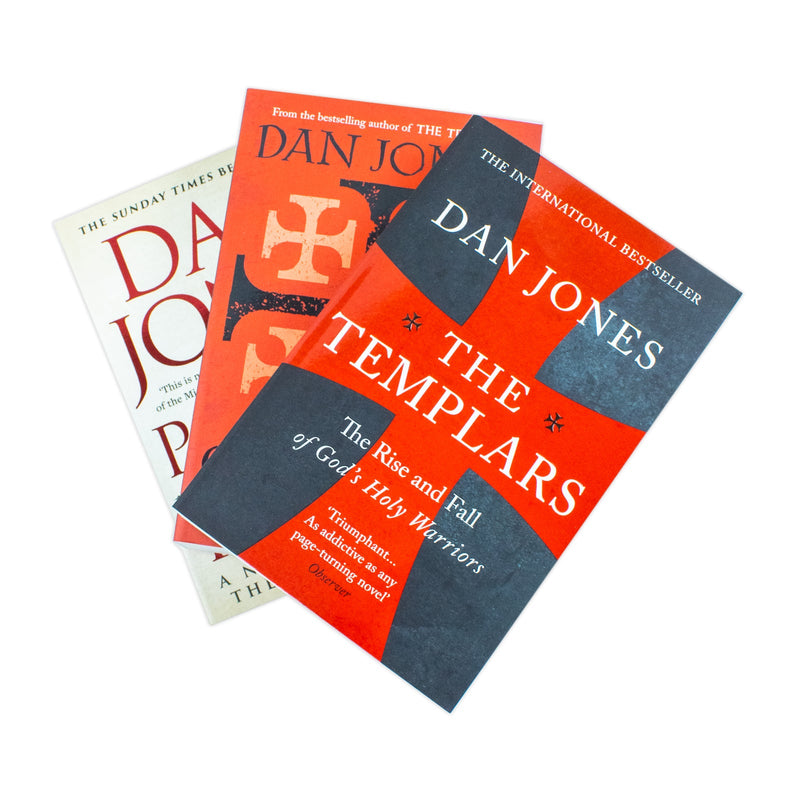 Dan Jones Collection 3 Books Set (The Templars, Crusaders & Powers and Thrones)