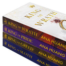 Kings of Sin Series 4 Books Collection Set by Ana Huang (King of Wrath, King of Pride, King of Greed, King of Sloth)