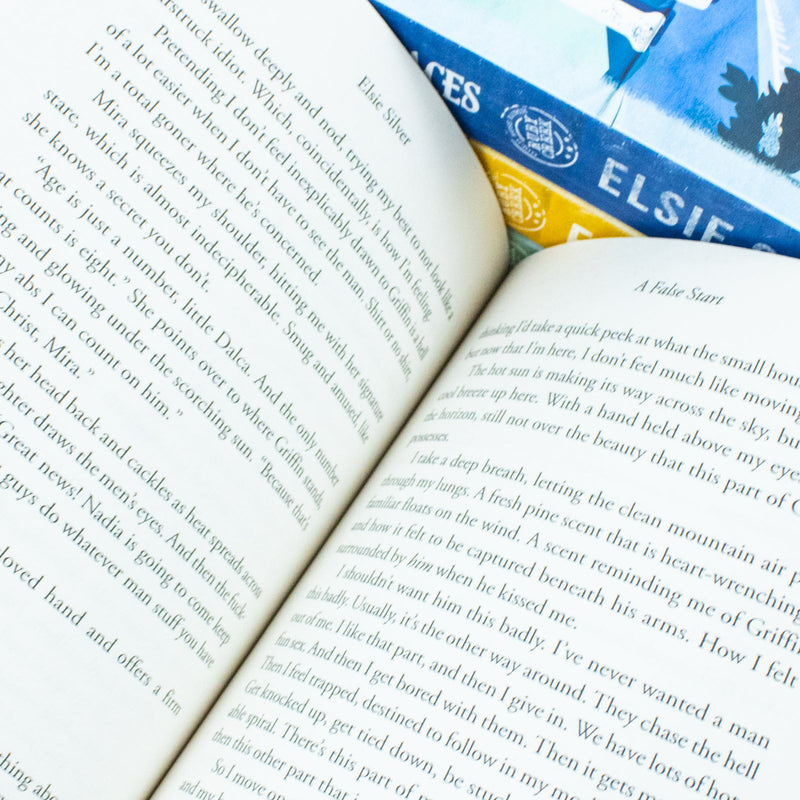 Gold Rush Ranch Series 4 Books Collection Set By Elsie Silver (Off to the Races, A Photo Finish, The Front Runner and A False Start)